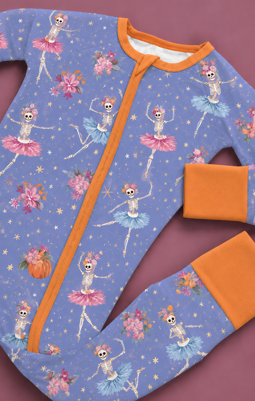 Ballerina Skeleton zippy