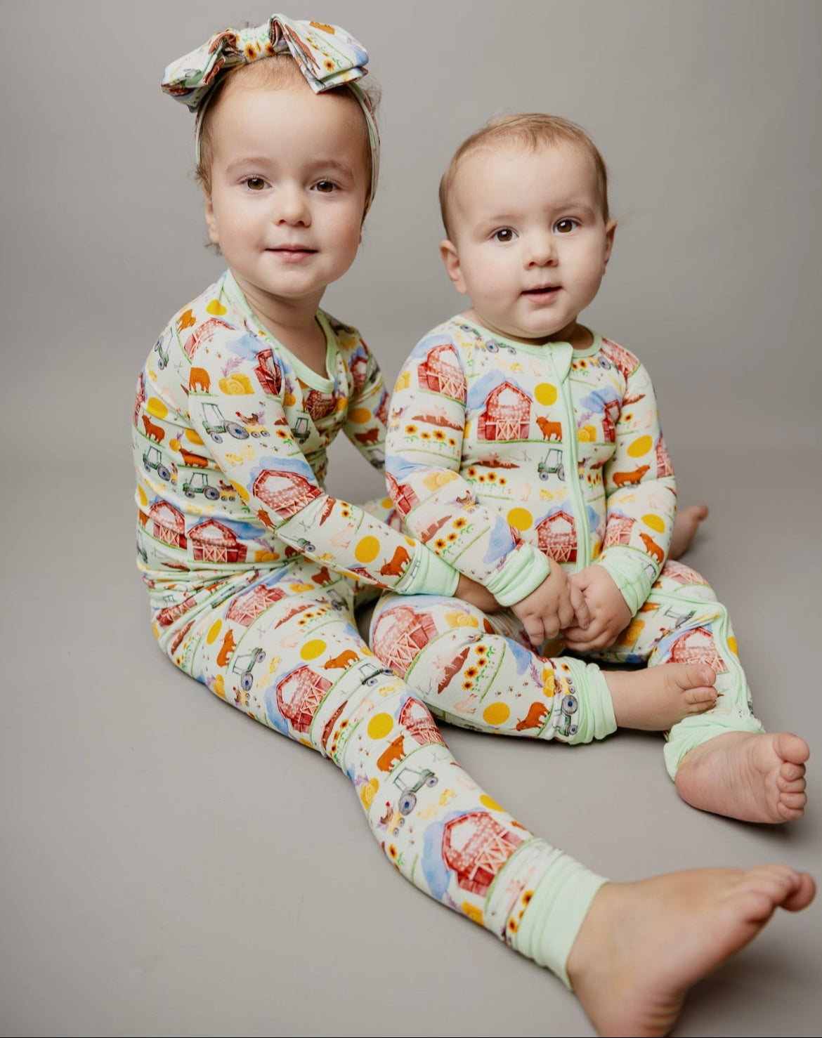 Farmer Two Piece PJ Set
