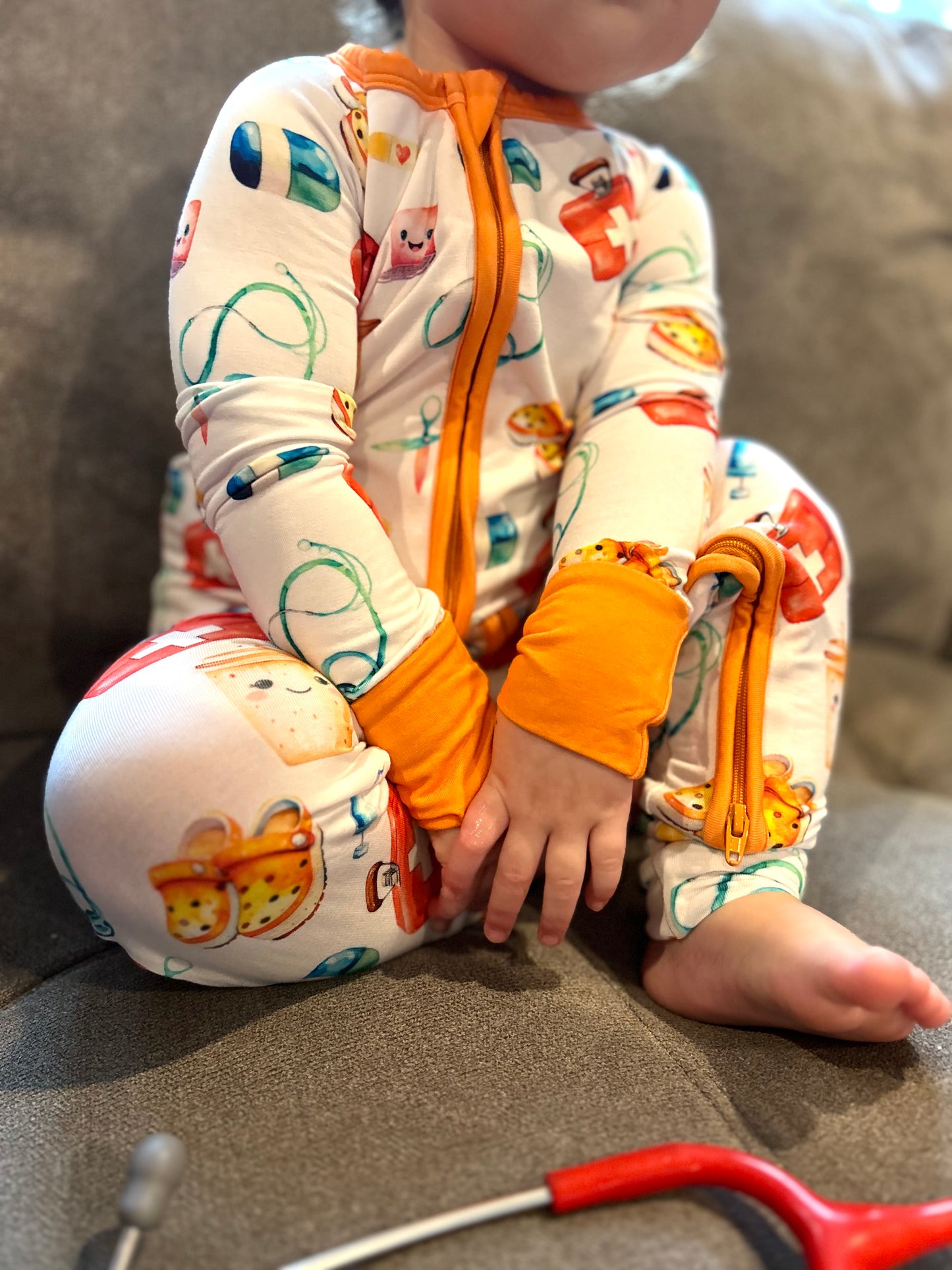 Healthcare Hero convertible footie