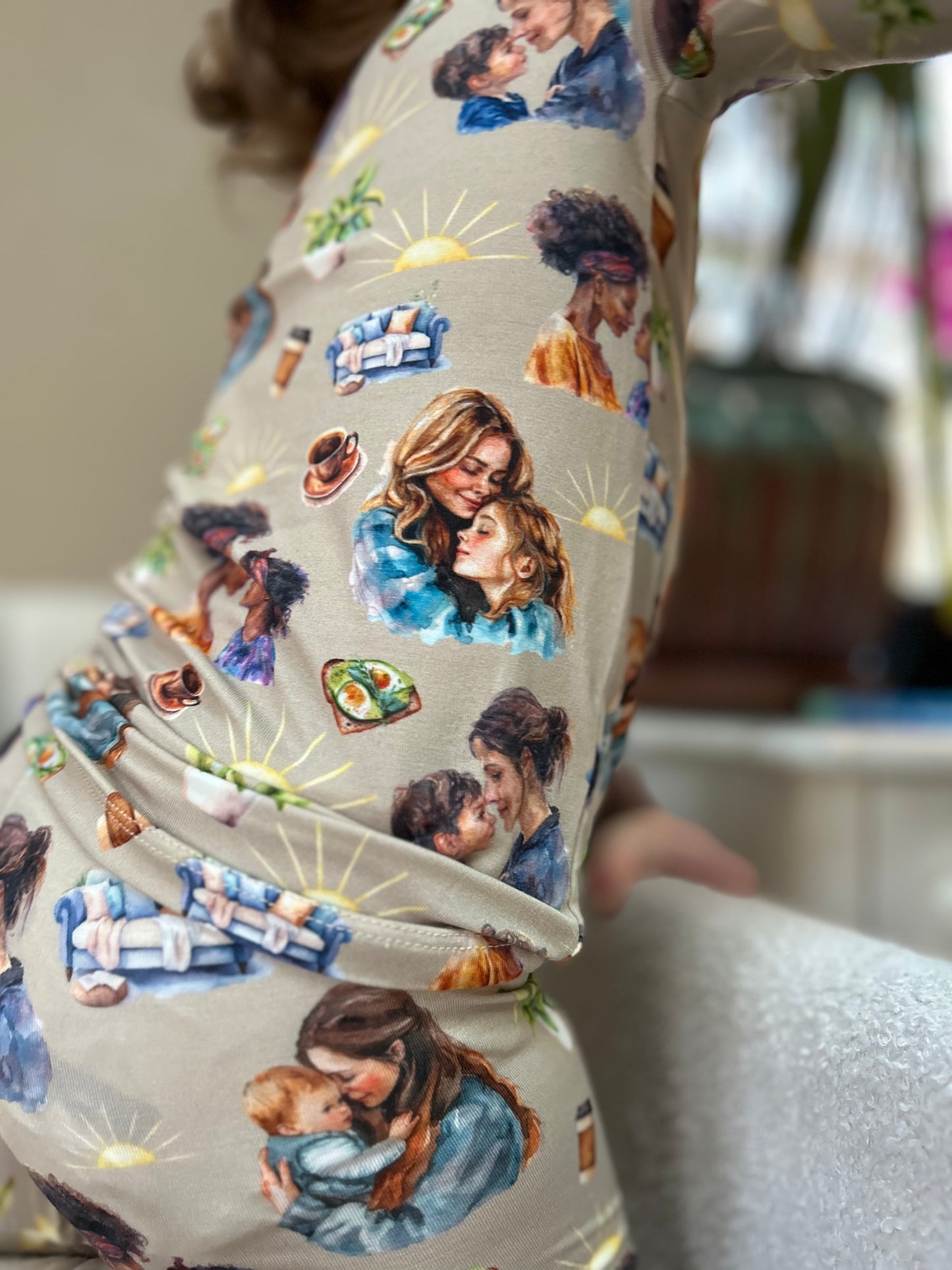 Tired Mom two piece set