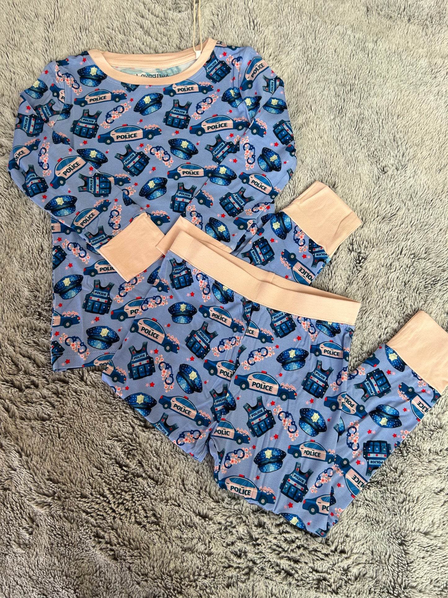 Loved by A Law Enforcement Officer 2 piece set
