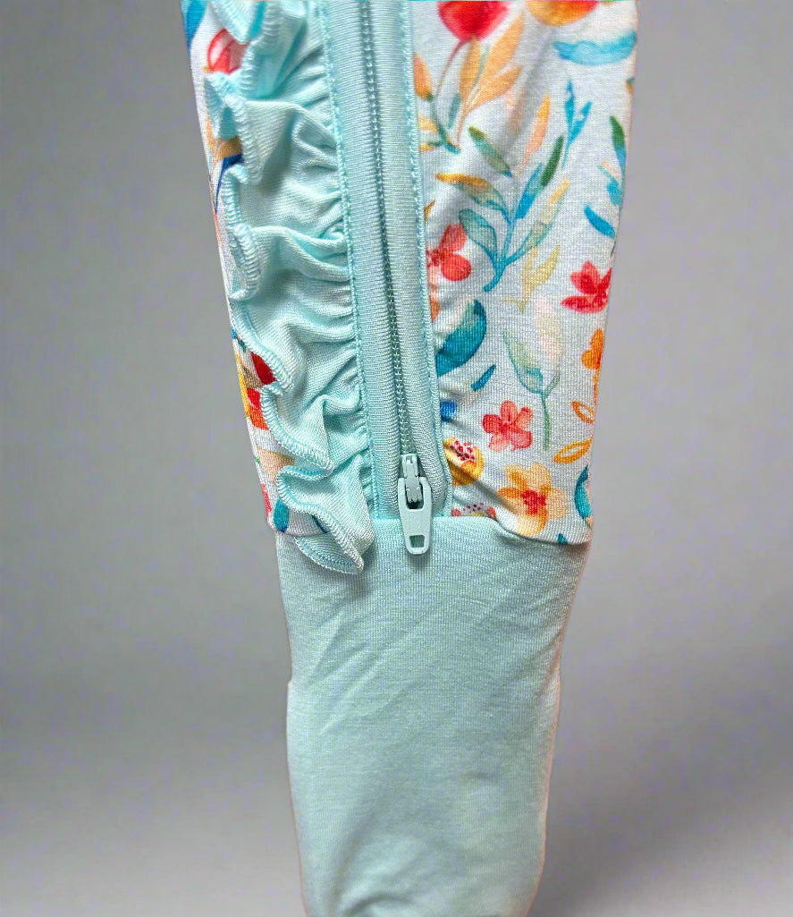 Loved by A Blossoming Mama Ruffle Zip
