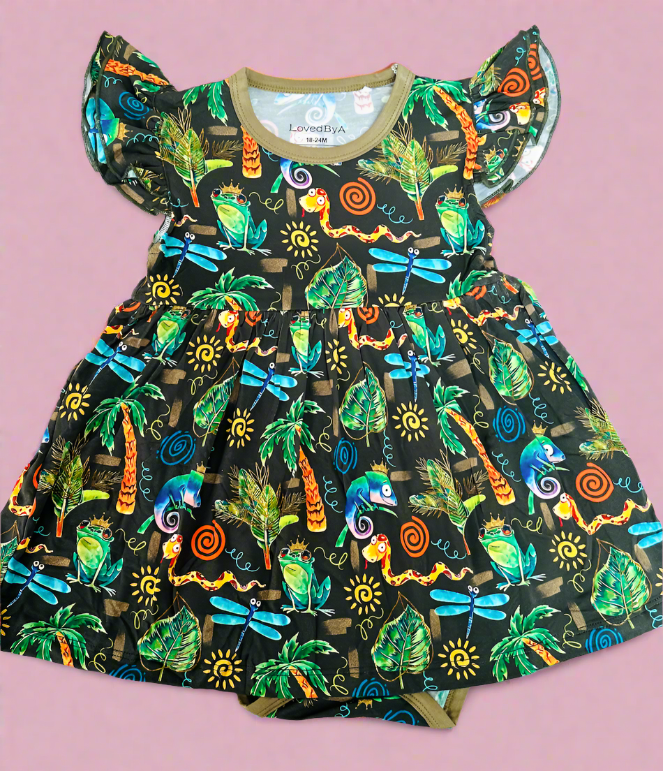 Loved by A Royal Jungle Clan *Bodysuit Twirl*