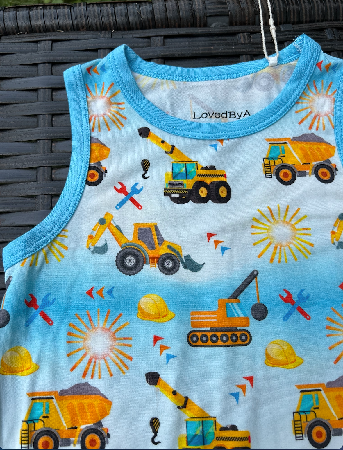 Loved by A Day Crew Romper