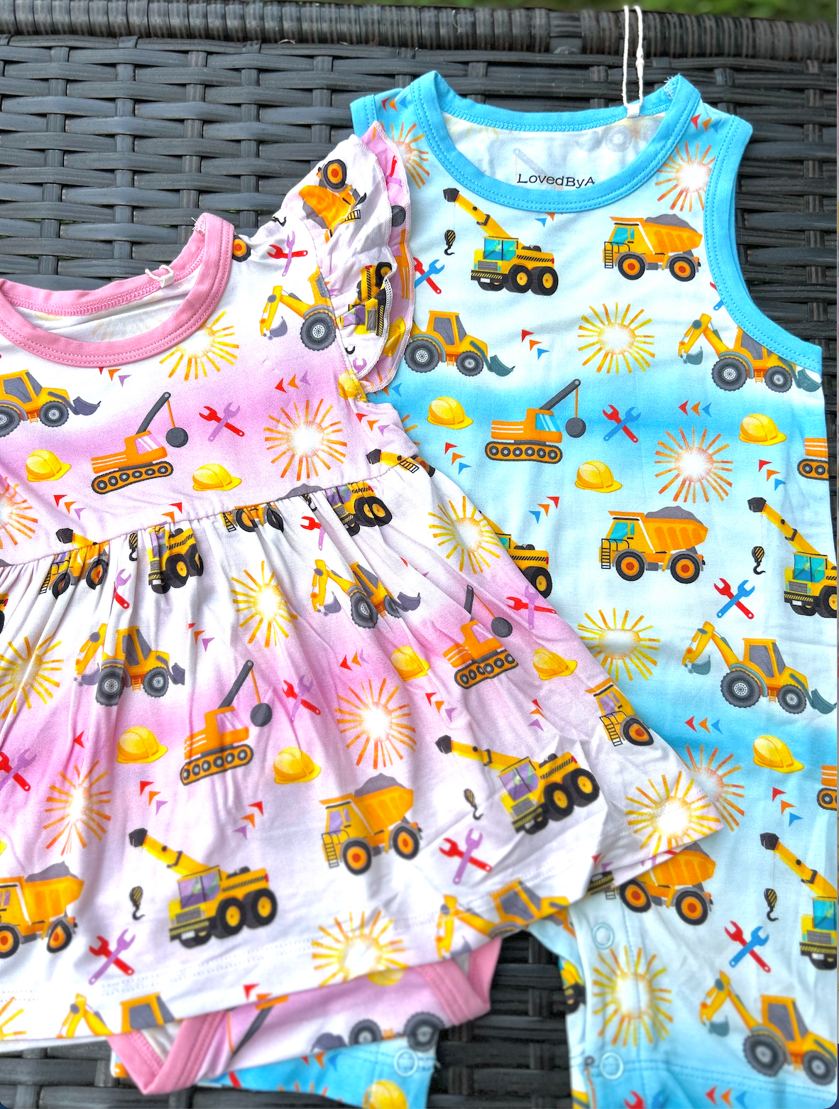 Loved by A Day Crew Romper