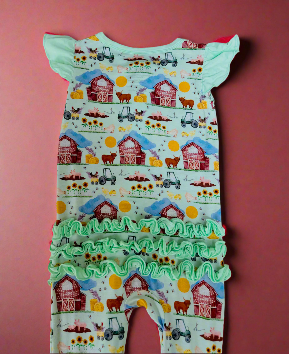Farmer Ruffle Butt Convertible Zippy