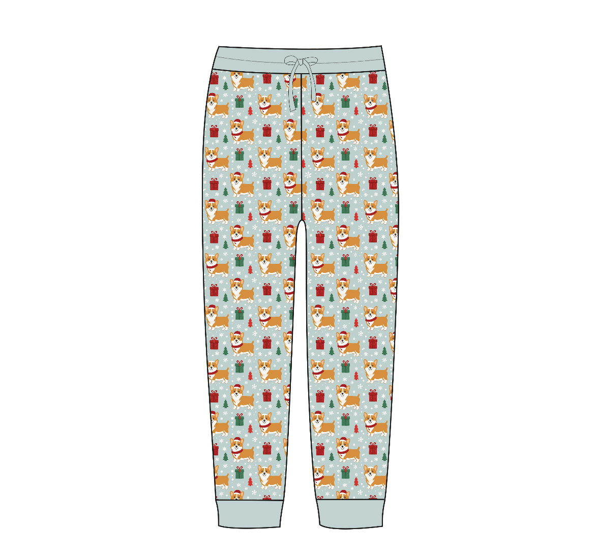 Christmas Corgi's Mama Jogger Pant