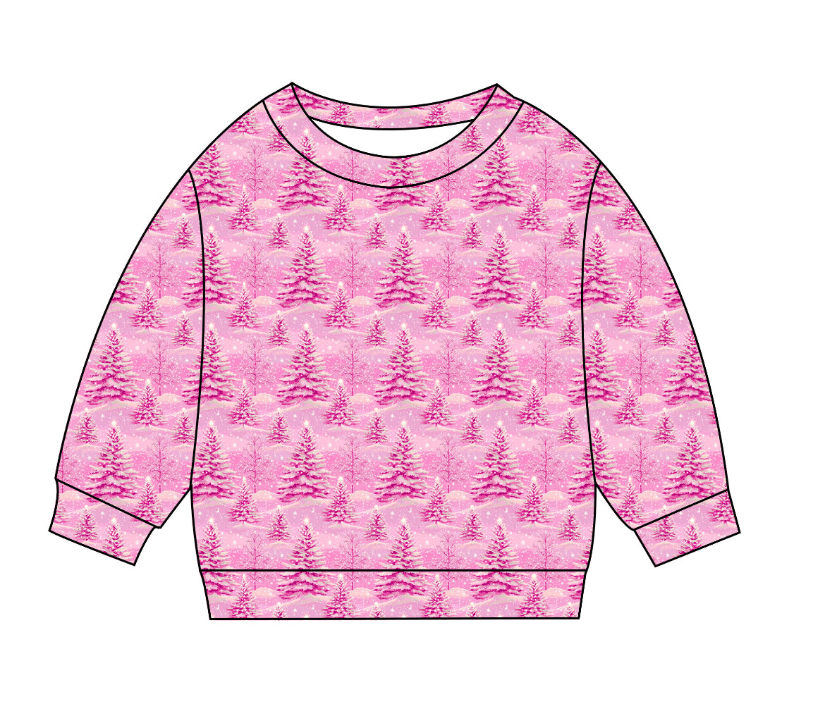 Pink Wonderland Crewneck (Kids/Adults)