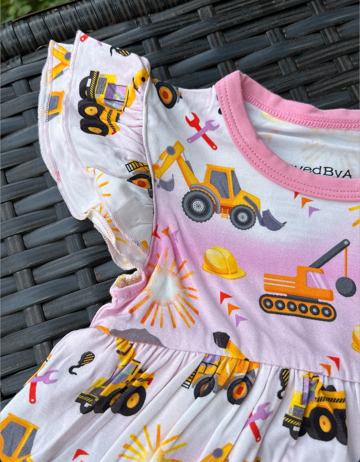Loved by A Day Crew Bodysuit Twirl