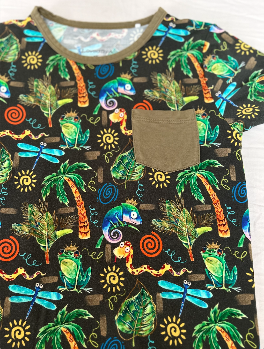 Loved by A Royal Jungle Clan *Pocket Tee*