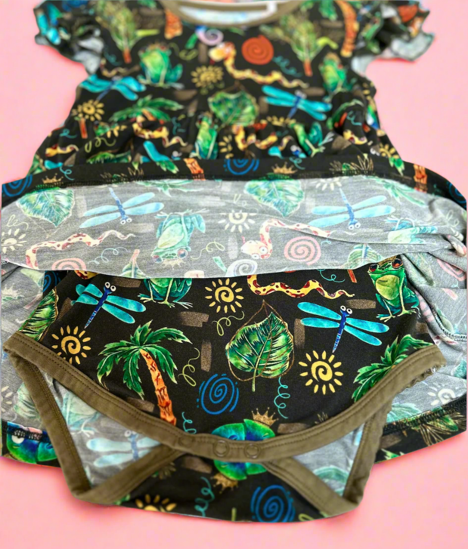 Loved by A Royal Jungle Clan *Bodysuit Twirl*