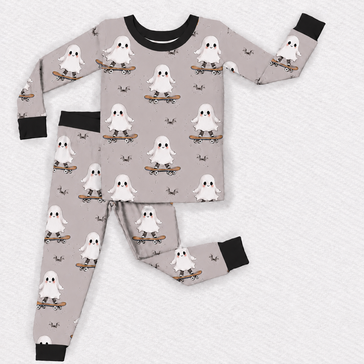 Skateboard Ghosts long sleeve/pants set