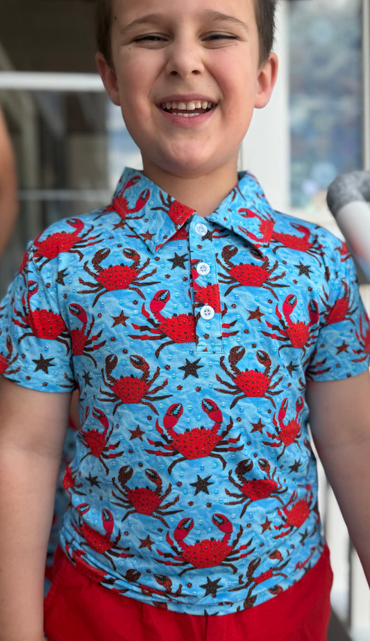 🦀Crab Button Down Top🦀