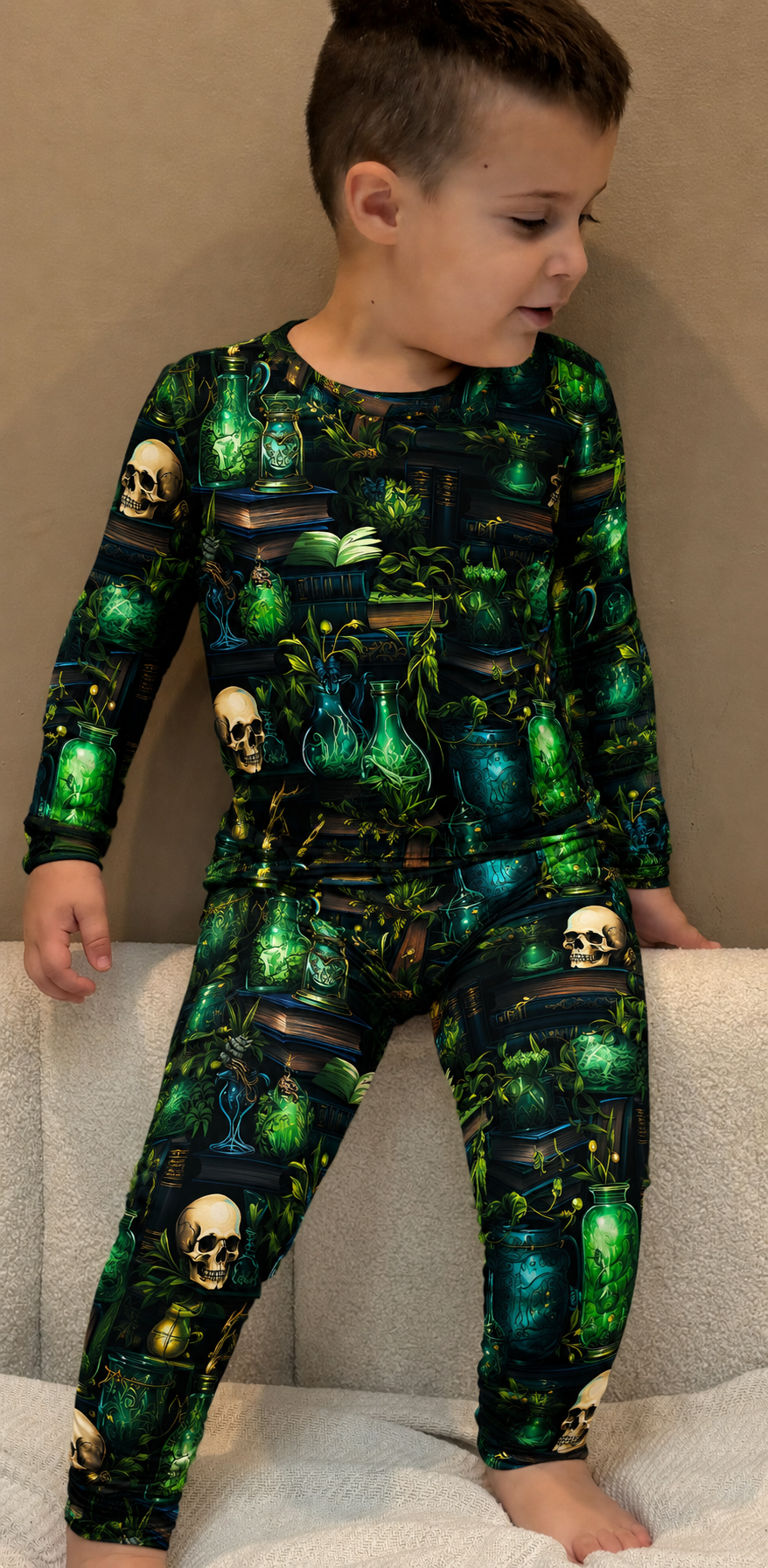 Green Potions long sleeve/pants set