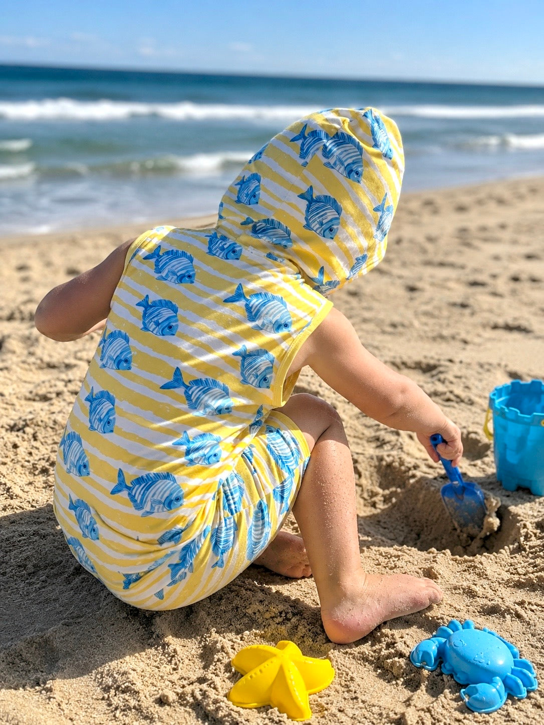 🐠Blue Fish Hooded Set🐠