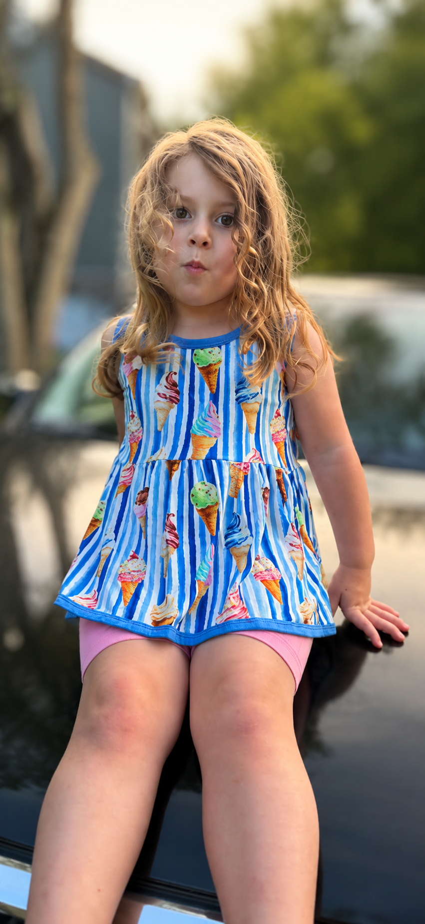 🍦Ice Cream Peplum Top🍦