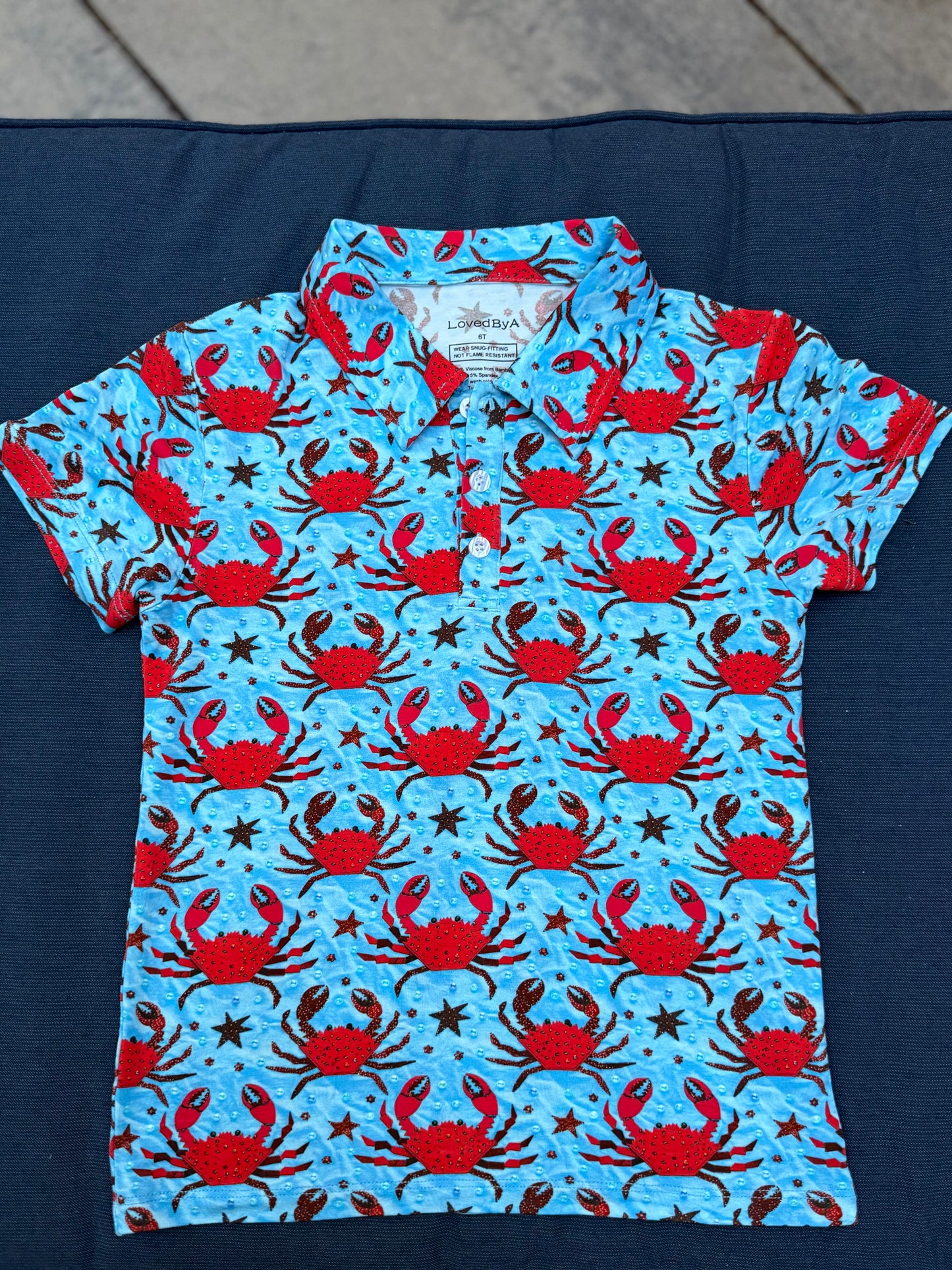 🦀Crab Button Down Top🦀