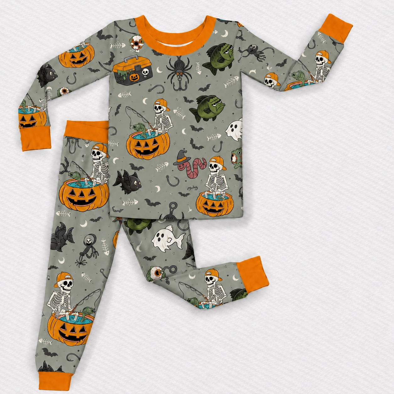 Fishing for Bones long sleeve/pants set
