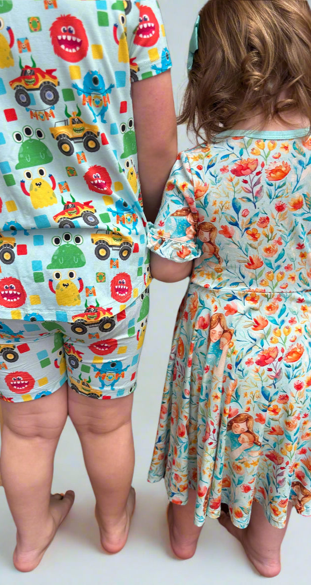Loved by A MOM-ster Two Piece Daywear Set