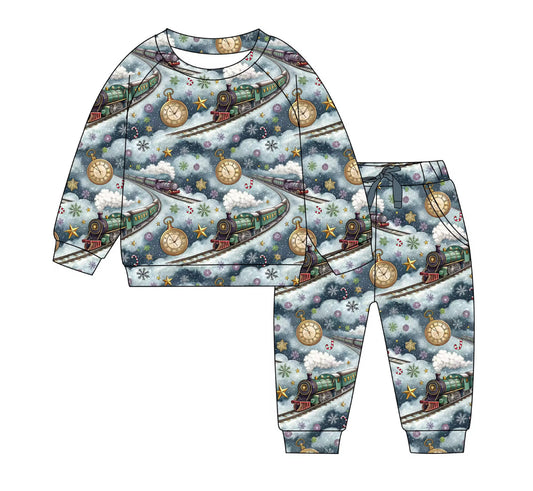 Winter Train Jogger Set (Kids)