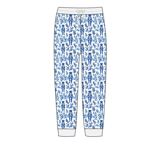 Blue Nutcracker Mama Jogger Pant