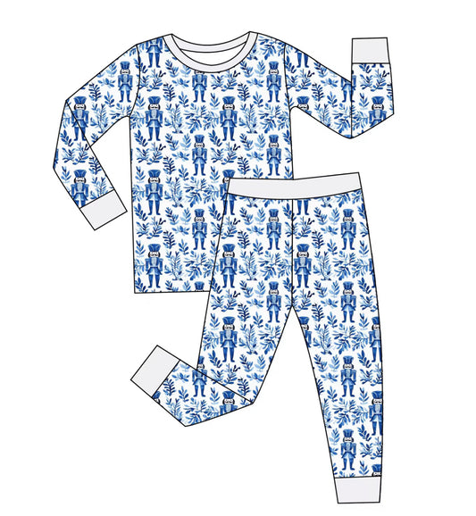 Blue Nutcracker PJ set