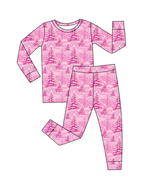 Pink Wonderland PJ set