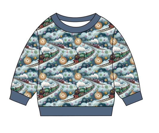 Winter Train Crewneck (Adult/Kids)