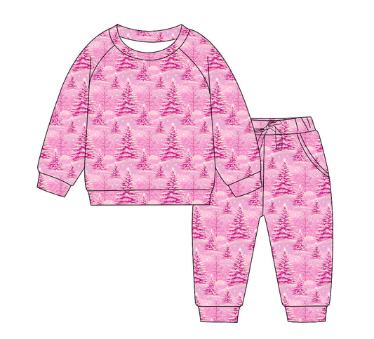 Pink Wonderland Jogger Set (Kids)