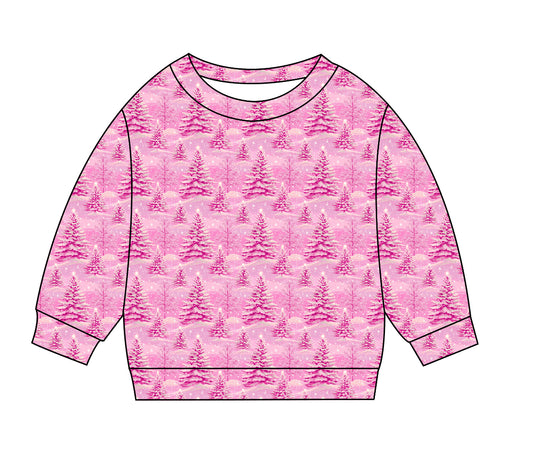 Pink Wonderland Crewneck (Kids/Adults)