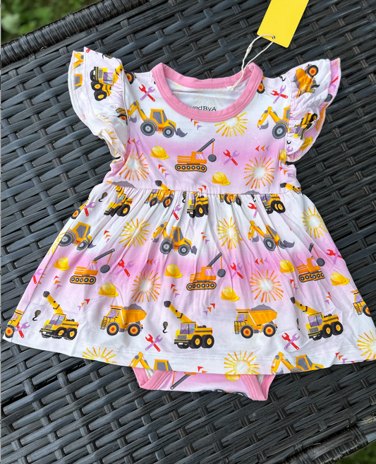 Loved by A Day Crew Bodysuit Twirl